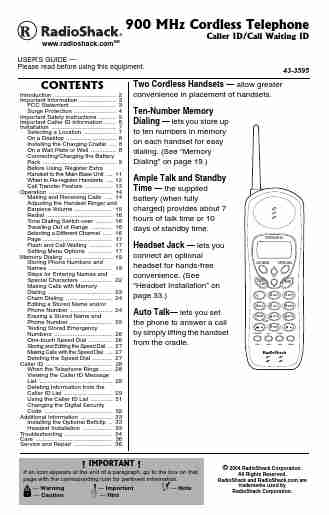 Radio Shack Cordless Telephone 43-3595-page_pdf